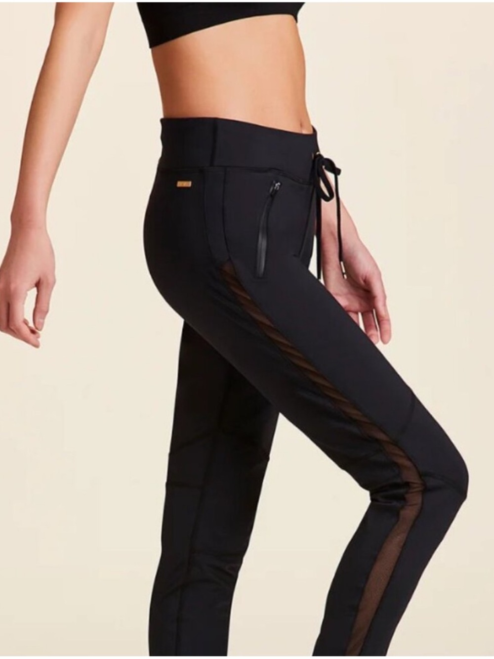 Alala Black Fast Track Pants